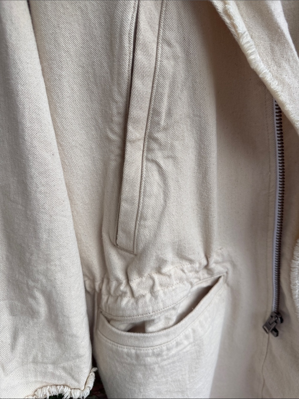 Tribe Kelley Beige Jacket that is Made in the States - Picture 2 of 14